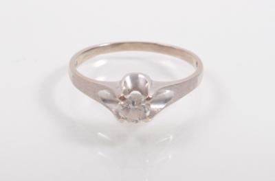 Brillantsolitär ca. 0,35 ct - Antiques, art and jewellery