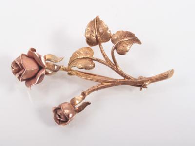 Brosche 'Wiener Rose' - Antiques, art and jewellery