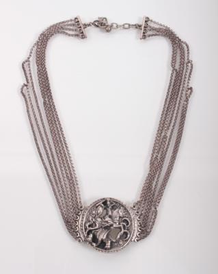 Collier "Hl. Georg" - Antiques, art and jewellery