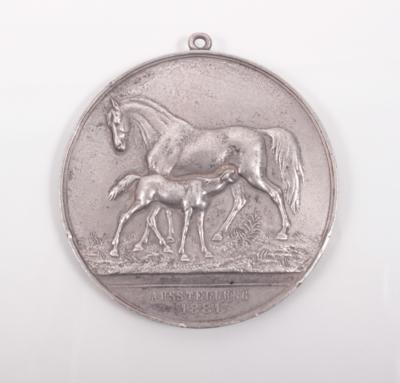 Preismedaille der Austellung für Pferdezucht 1881 - Umění, starožitnosti, šperky