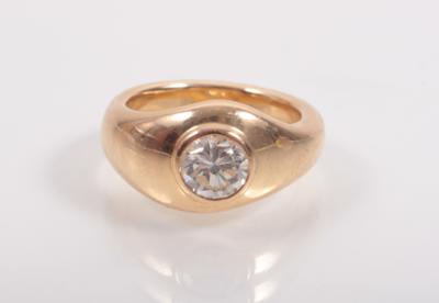 Brillantsolitärring ca. 0,90 ct - Kunst, Antiquitäten und Schmuck