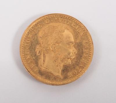 Goldmünze DUKAT 1889 - Kunst, Antiquitäten und Schmuck