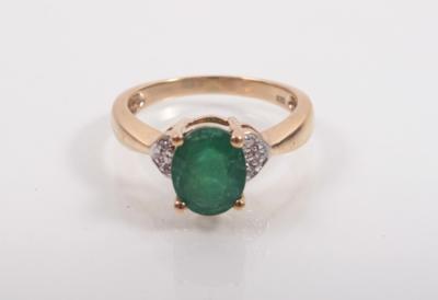 Smaragddamenring ca. 1,40 ct - Arte, antiquariato e gioielli