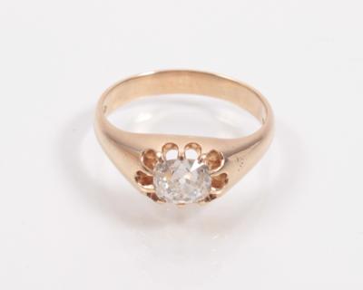 Altschliffdiamantdamenring ca. 1 ct, - Art Antiques and Jewelry