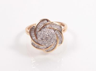 Brillant-Diamantdamenring - Art Antiques and Jewelry