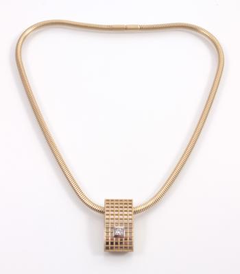 Brillantcollier "Kunst in Karat" - Art Antiques and Jewelry