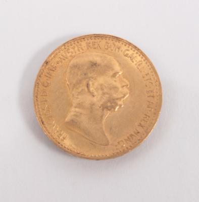 Goldmünze 10 Kronen, Österreich 1908 (Regierungsjubiläum) - Arte Antiquariato e Gioielli