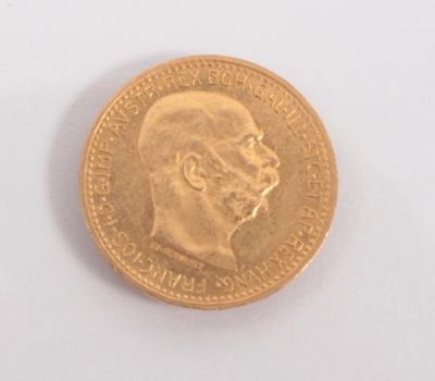 Goldmünze 10 Kronen, Österreich 1911 - Arte Antiquariato e Gioielli