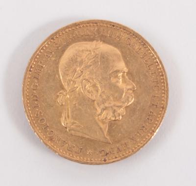 Goldmünze 20 Kronen, Österreich 1892 - Umělecké starožitnosti a šperky