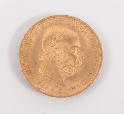 Goldmünze 20 Kronen, Österreich 1895 - Umělecké starožitnosti a šperky