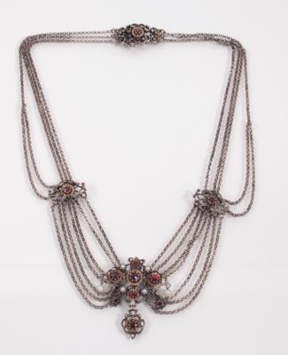 Granatcollier - Art Antiques and Jewelry