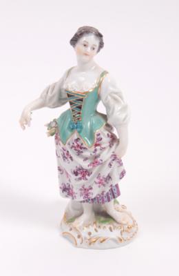 MEISSEN Porzellanfigur "Gärtnerin" - Arte Antiquariato e Gioielli