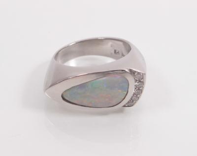 Opal-Brillantring - Kunst, Schmuck, Antiquitäten