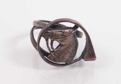 Ring "Pferdekopf und Hufnagel" - Arte Antiquariato e Gioielli