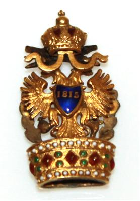 Miniatur zum Orden der Eisernen Krone - Art and antiques