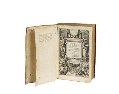 Pflanzenbuch, Rembert Dodoens, "Mechliniensis Medici Ceasarei Stirpium Historiae Pemtades Sex sive Libri XXX" - Sonderauktion Kunst und Antiquitäten
