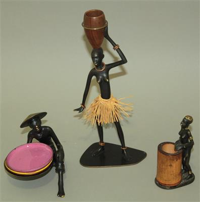 3 ROHACZ- Messingfiguren - Sonderauktion Kunst und Antiquitäten