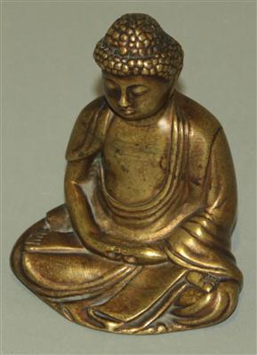 Bronzefigur "Buddha" - Art and antiques