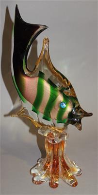 MURANO- Glasfisch - Art and antiques