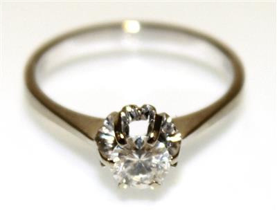 Brillantdamenring, ca.0,50 ct - Art and antiques