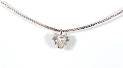 Diamantcollier ca. 1,90 ct - Antiques, art and jewellery