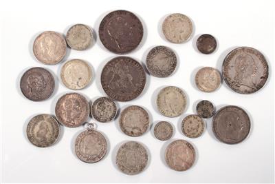 Konvolut Silbermünzen - Auktion Kunst, Antiquitäten und Schmuck