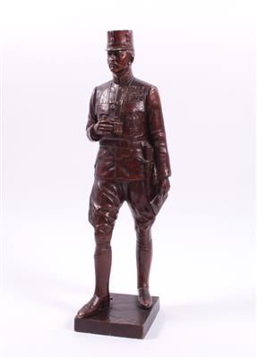 Bronzefigur "Kaiser Karl I." - Kunst, Antiquitäten und Schmuck