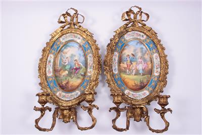 Bildtellerpaar (Wandleuchter) - Umění, starožitnosti a šperky