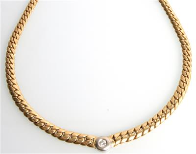 Brillantcollier ca. 0,25 ct - Gioielli