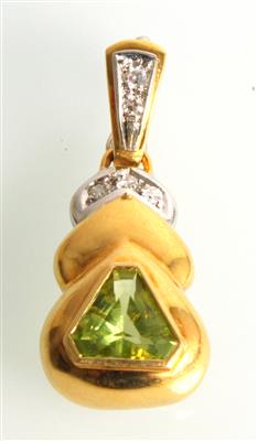 Diamant Peridot Collant - Klenoty