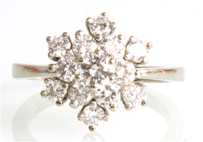 Brillantring zus. ca. 1 ct - Klenoty