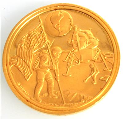 Goldmedaille"Landung am Mond" - Jewellery