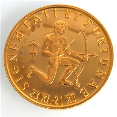 Goldmedaille "Sternzeichen" - Gioielli