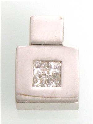 Diamantanhänger zus. ca. 0,20 ct - Schmuck