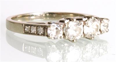 Brillant-Diamantring zus. ca.1,20 ct - Jewellery