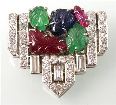 Brillant-Diamantclip zus. ca.2 ct - Jewellery