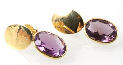 Amethystohrstecker - Schmuck Onlineauktion