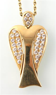 Brillantcollier "My Angel" zus. ca. 0,55 ct - Gioielli