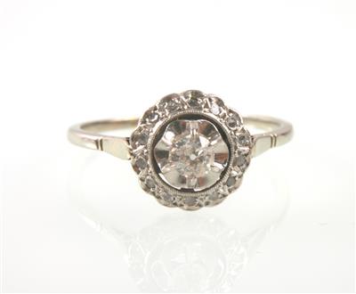 Brillant/Diamantring zus. ca.0,20 ct - Gioielli