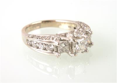 Brillant-Diamantring zus. ca. 2,80 ct - Klenoty