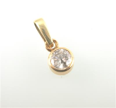 Brillantanhänger ca. 0,35 ct - Schmuck Onlineauktion