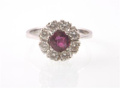 Brillantring zus. ca. 0,60 ct - Klenoty