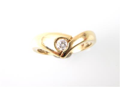 Brillantsolitärring ca 0,15 ct - Gioielli