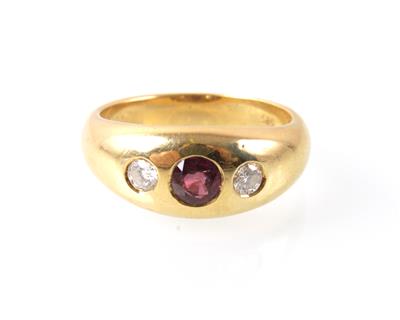 Brillantallianzring zus. ca. 0,24 ct - Klenoty