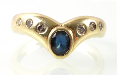 Brillantring zus. ca. 0,15 ct - Sale - auction