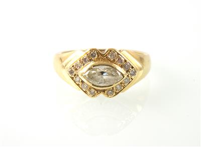 Brillant/Diamantring zus. ca.0,60 ct - Valentin - Auktion