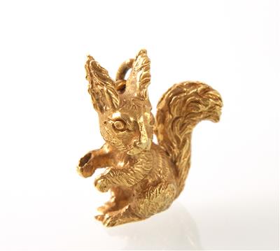 Anhänger "Eichhörnchen" - Schmuck online auction