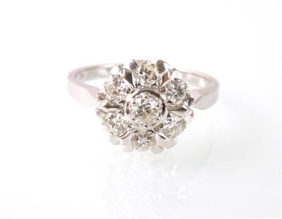 Brillantring zus. ca. 0,90 ct - Jewellery