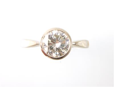 Brillantsolitär ca. 1,20 ct - Schmuck online auction