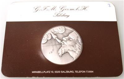 Silbermedaille "Salvador Dali" - Gioielli